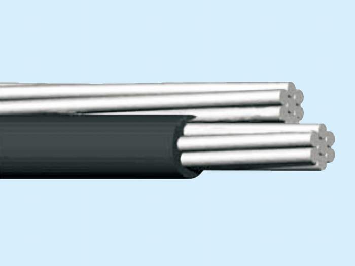 AAC Conductor PE Insulated Duplex ABC Cable