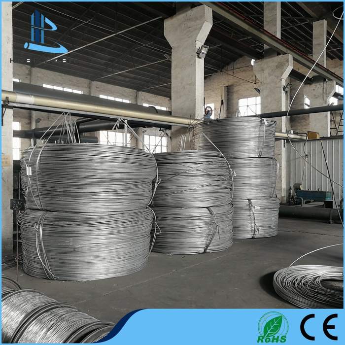 
                                 ACSR en aluminium renforcé en acier du fil électrique conducteur avec la norme ASTM                            