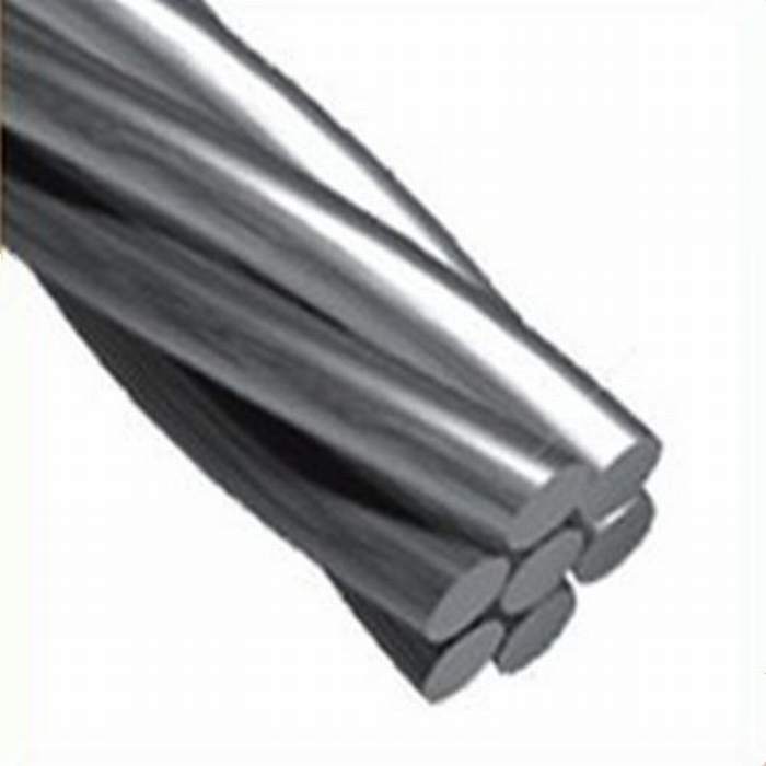 
                                 La norma ASTM A475 Cable de acero galvanizado de 5/8 de pulgada Strand (GSW) permanecen en el cable                            