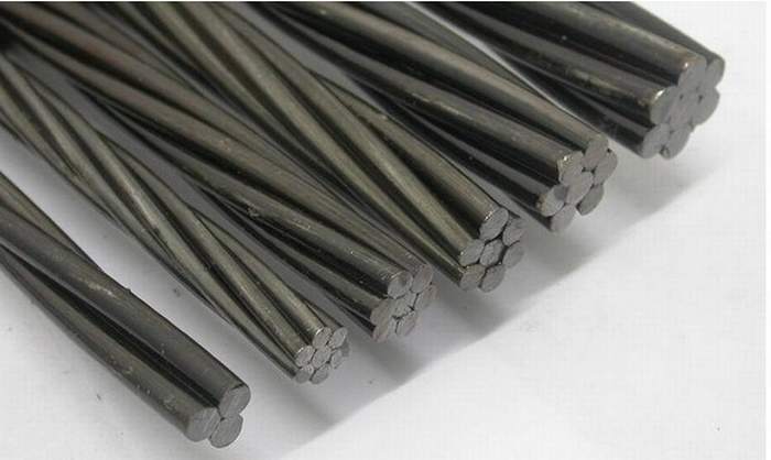 
                                 ASTM Zinc-Coated Sobrecarga de alambre de acero el cable de masa                            