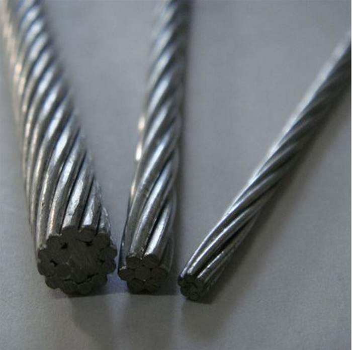 
                                 La norma ASTM varados de alambre de acero galvanizado chico del cable conductor                            