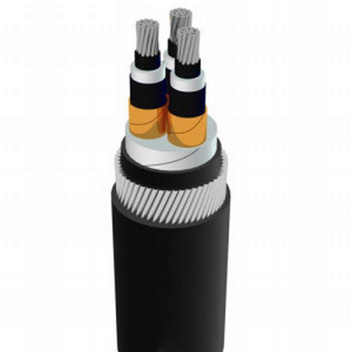 Al/XLPE/PVC Armored Power Cable Al Conductor XLPE Insulated Power Cable