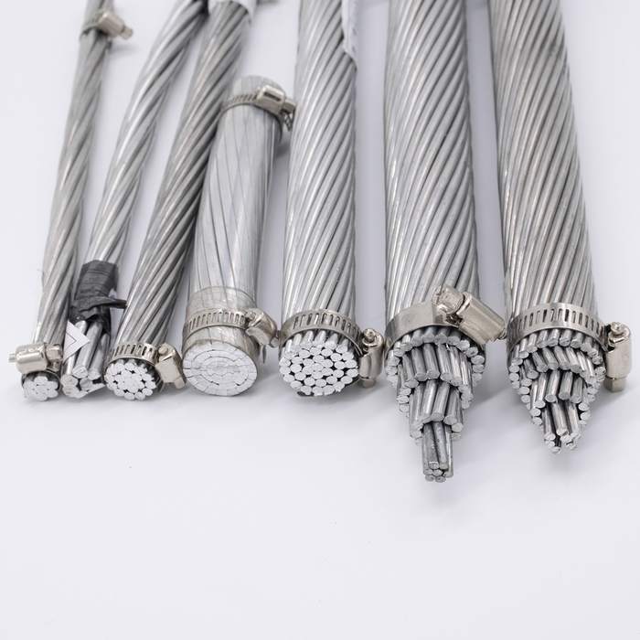 
                                 Aluminiumlegierung-Strang für obenliegende Kraftübertragung-Zeilen entblössen Leiter                            