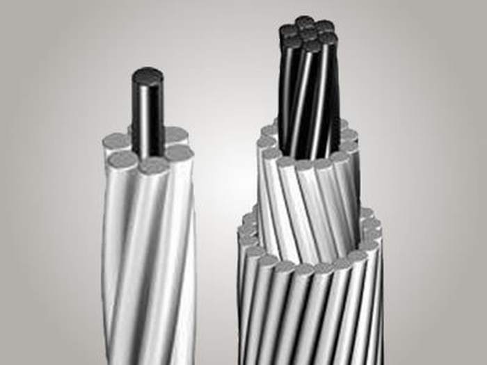 
                                 Conducteur en aluminium renforcé en acier 30mm2 de la Belette ACSR conducteur nu BS 215 standard                            