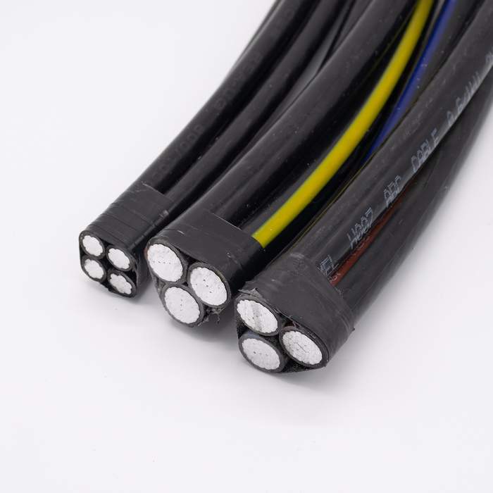 
                                 Núcleo de aluminio PE/aislamiento XLPE Cable ABC                            