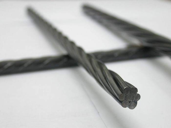 
                                 BS ASTM Standard Séjour recouvert de zinc sur le fil conducteur de brin de fil en acier galvanisé                            