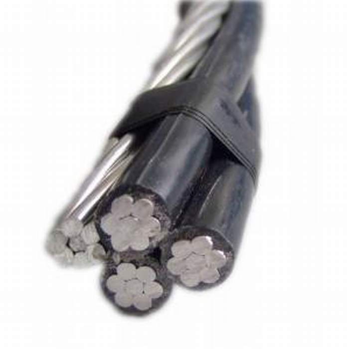 Bare Overhead Conductor Electrical Cable PE Insulated ABC Cable