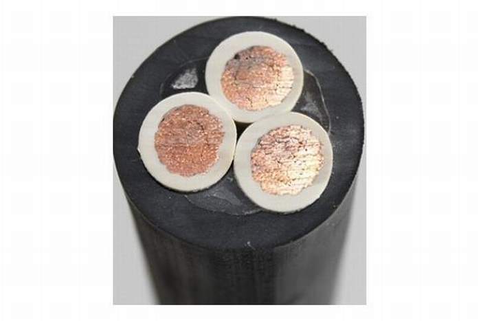 H07rn-F Copper Conductor Rubber Sheathed 3 Core Rubber Cable
