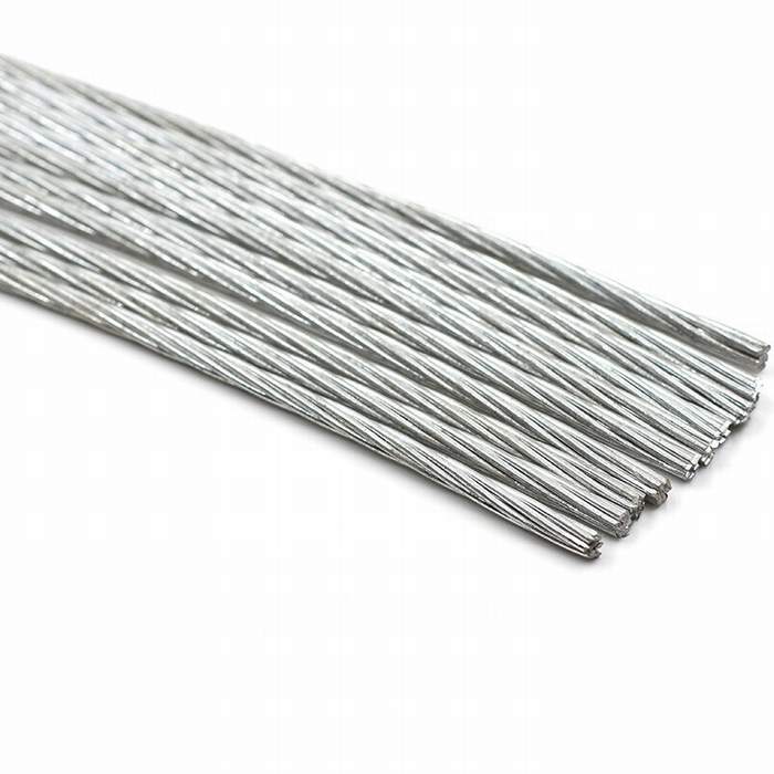 
                                 Alambre de acero alto carbono 7 3/8" X 19 Cable multifilar galvanizado                            