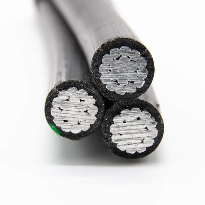 
                                 Стандарт IEC 2*35+35мм2 накладных витой кабель ABC электрического кабеля                            