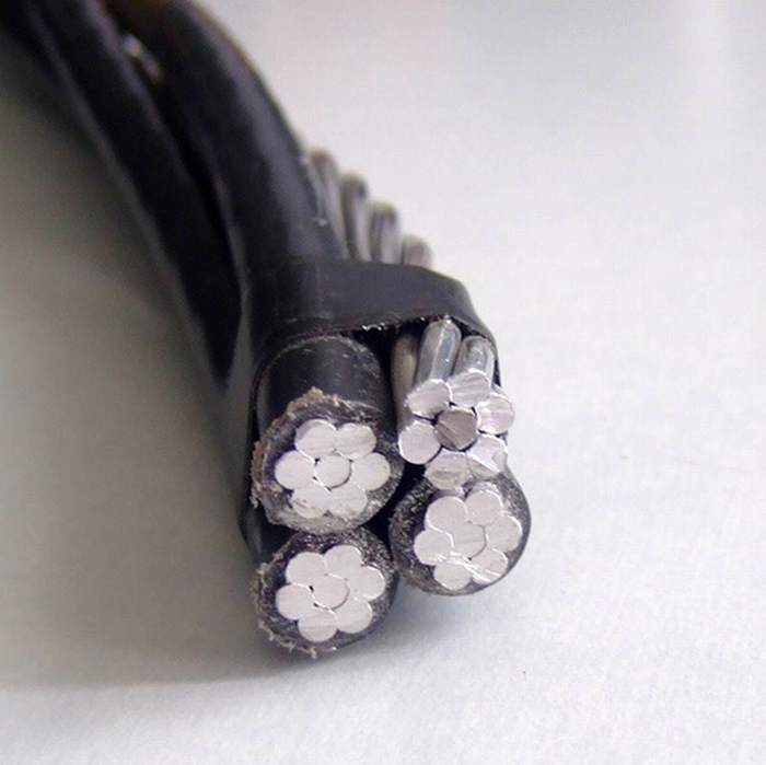 Low Voltage ACSR Conductor XLPE Insulated Conch Triplex ABC Cable