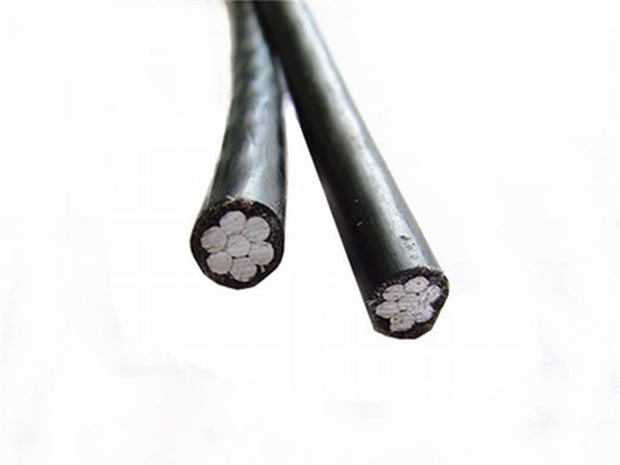 
                                 Низкое напряжение алюминиевых проводника PE короткого замыкания 2 Core 16sqmm ABC кабель                            