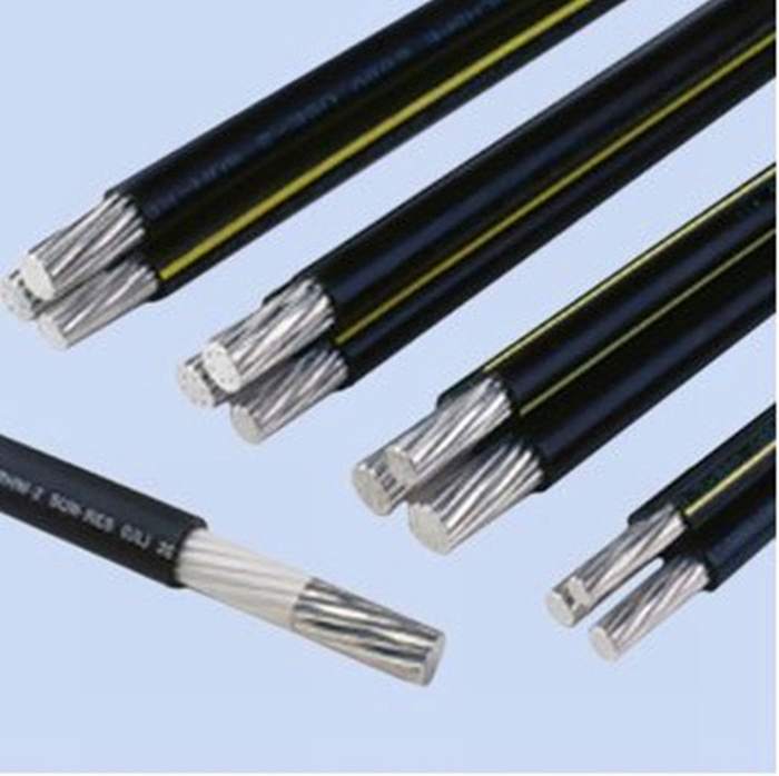Low Voltage Aluminum Conductor XLPE/PE Insulated 3*25sqmm Aerial Bundled ABC Cable