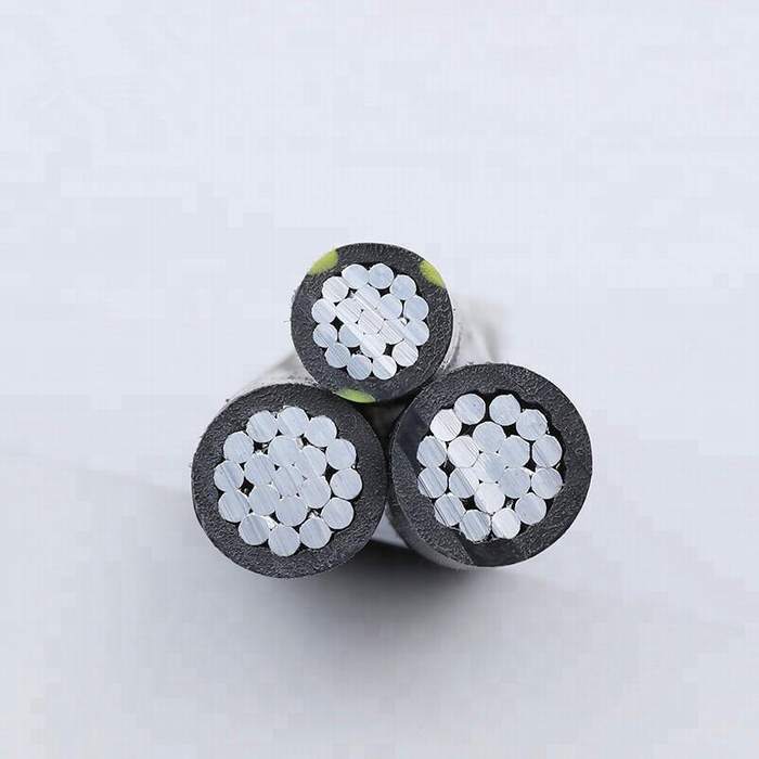 Three Core Aluminum Conductor XLPE Insulation 3X240mm2 ABC Power Cable