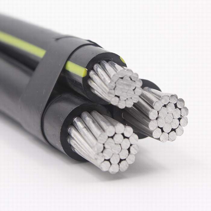 Three Cores 3X50mm2 Electrical Aluminum ABC Overhead Cable