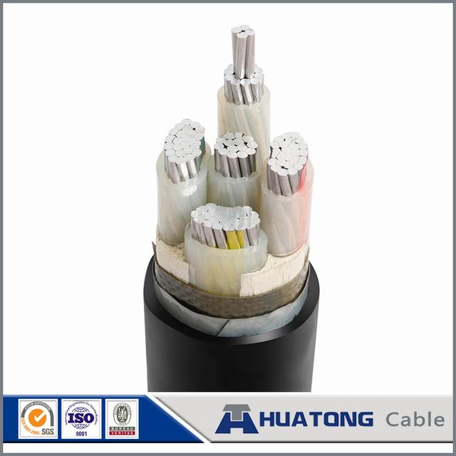 0.6/1 Kv Aluminum Conductor XLPE Insulated PVC Jacket 1*240mm2 Yjlv Cable