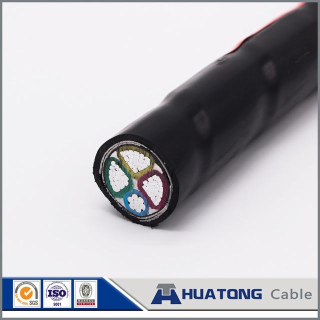 
                                 0,6/1 Kv Aluminiumleiter XLPE Isolierte PVC-Jacke 1 * 25 mm2 Yjlv Kabel                            