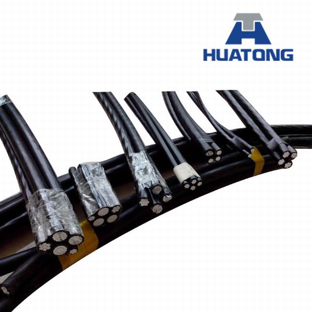
                                 XLPE-Isoliertes XLPE-Service-Drop-Kabel, Aluminium, Vorkonfektionierung, Kabel, Kopfantenne, Gebündeltes Kabel, ABC-Kabel                            