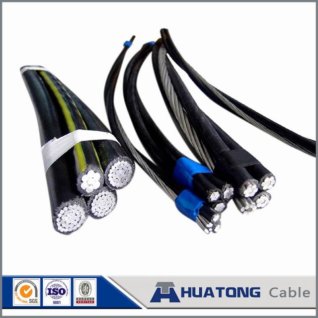 
                                 2 3 4 Core ABC 0.6/1 la antena de cable trenzado de kv                            
