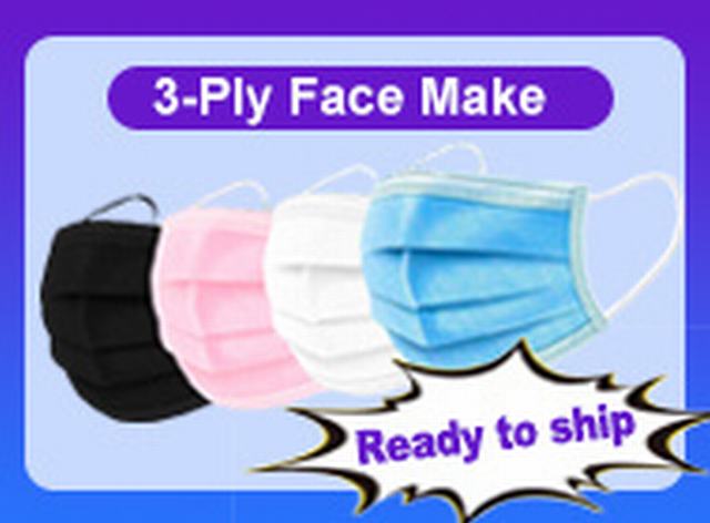 
                                 3ply het beschikbare Masker van het Gezicht voor Kind en Volwassene                            
