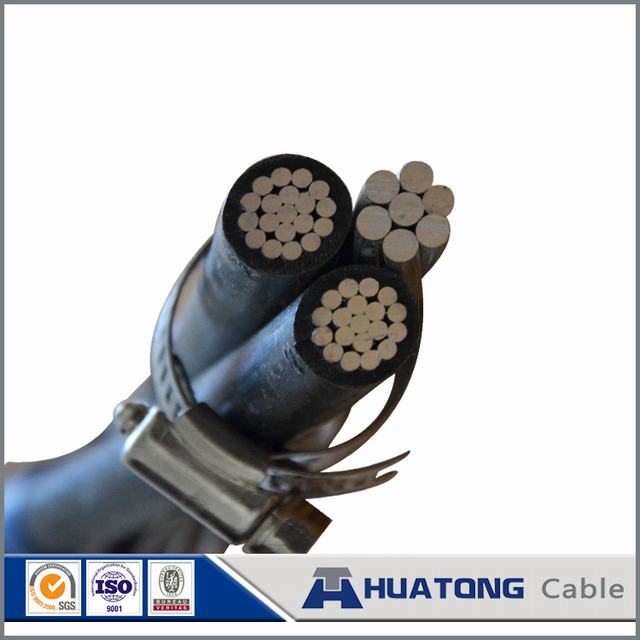 
                                 ABC (Antennen-Bundle-Kabel) mit Duplex/Triplex/Quadruplex Service Drop-Aluminium-Leiter                            