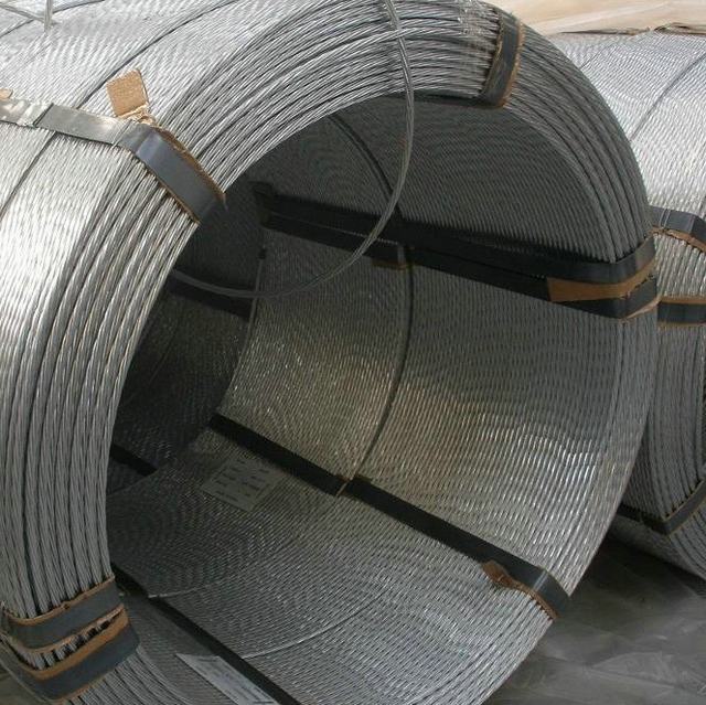 
                                 ASTM A741 Standard Zink Beschichtetes Stahldrahtseil Aus Verzinktem Stahl                            