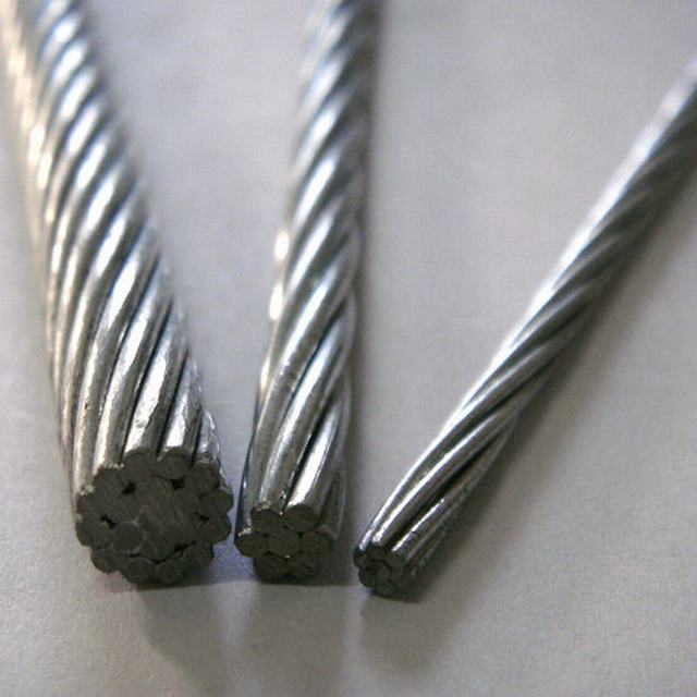 
                                 O cabo AACSR Conductor Core Aço Galvanizado fio entrançado de aço revestido de zinco                            