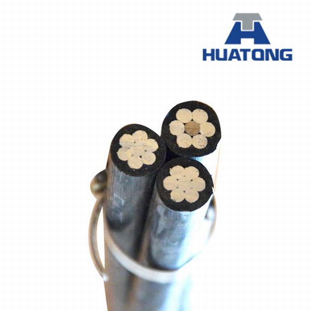 Aluminum Conductor Triplex Conductor 600V Secondary Type Urd Cable