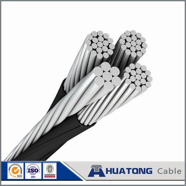 Aluminum Conductors XLPE Insulation Three Phase ABC Cable
