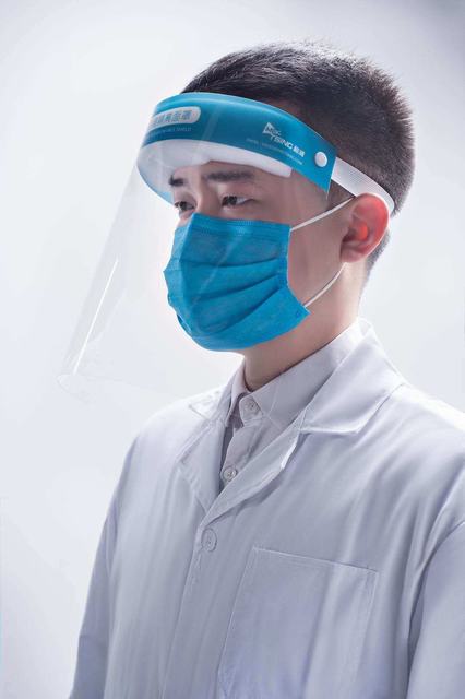 Faces Mask Work Protective Anti Splash Anti-Fog Safety Clear Grinding Screen Mask Visor Eye Protection Headband Face Shield
