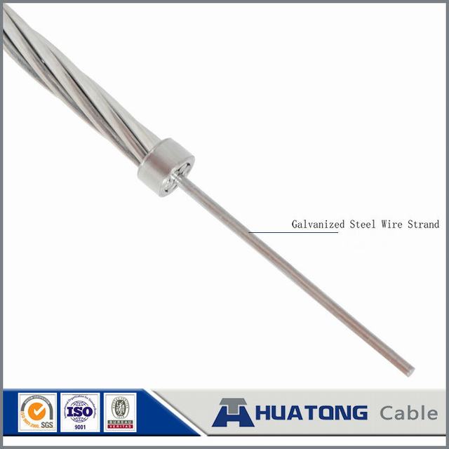 
                                 Câble en acier galvanisé Acier haute résistance sur le fil de base pour l'ACSR                            