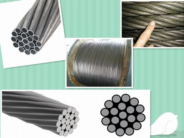 Galvanized Steel Wire Strand (GSW) ASTM A475, 7/2.64