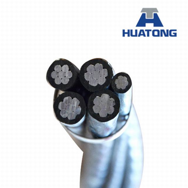 High Quality Covered Line Wire with ASTM Standard Overhead Conductor PE/XLPE Insulated Cable