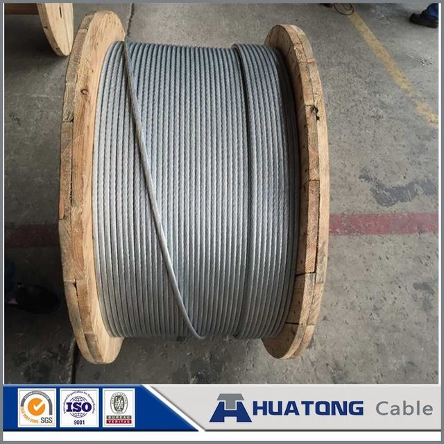 Hot Dipped Galvanized Steel Wire Core for ACSR, Guy Wire, Stay Wire
