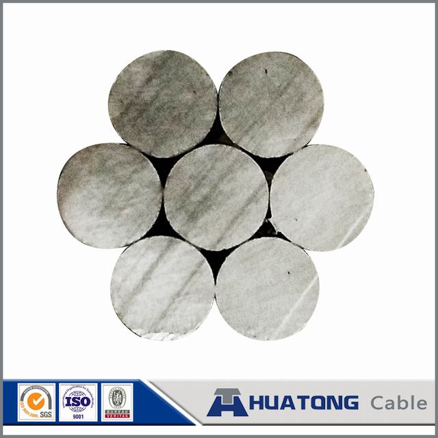 Huatong Brand Hot Dipped Galvanized Steel Wire 7 Strands Swg Stay Wire for Steel Pole