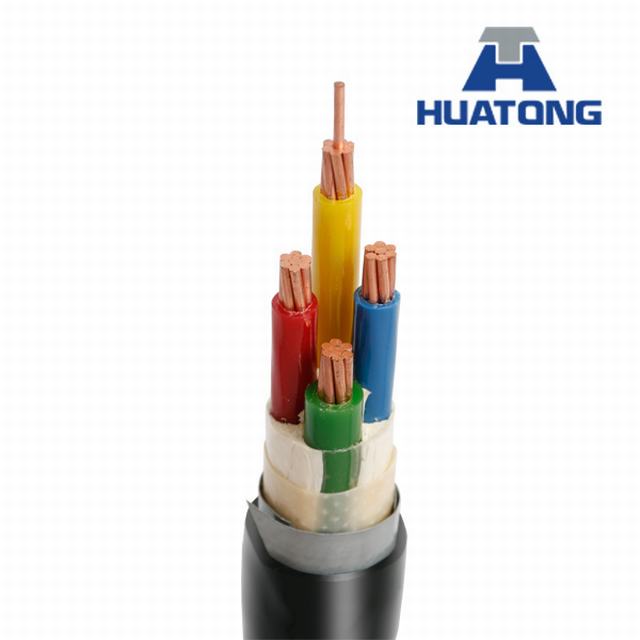 
                                 Câble avec isolation XLPE Huatong Sta/swa Armour /Câble d'alimentation de la gaine en PVC                            