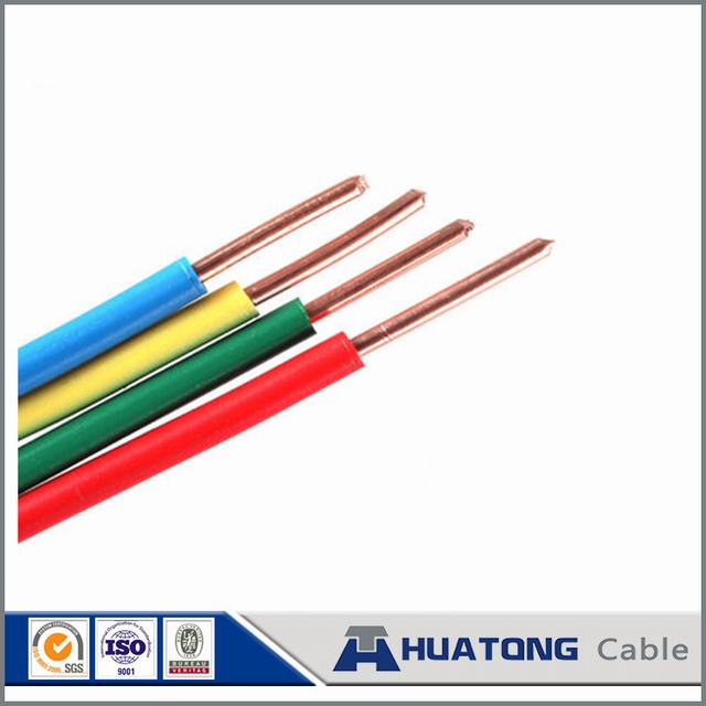 
                                 La norme CEI 60227 Conducteur en cuivre du fil électrique d'isolation en PVC 4 mm2                            