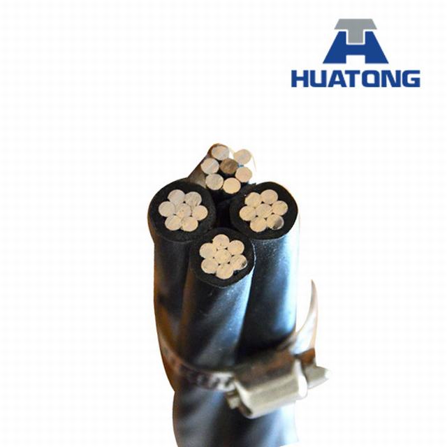 
                                 Laagspannings-aluminium geleider 3X50+54.6+2X16 mm2 ABC-kabel                            
