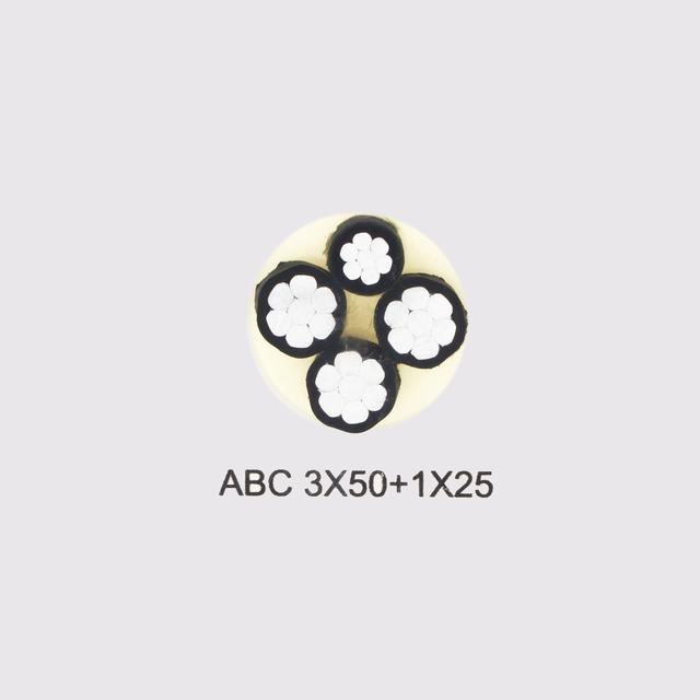 
                                 NFC 33-209 ABC Cable 3*25mm2+1*54,6mm2+2*16mm2                            