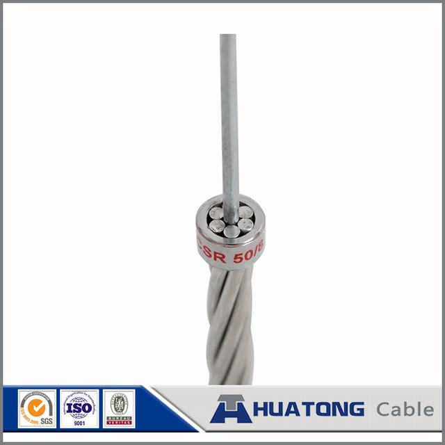 
                                 Накладные расходы алюминиевого кабеля ACSR проводник линии для линии трансмиссии                            