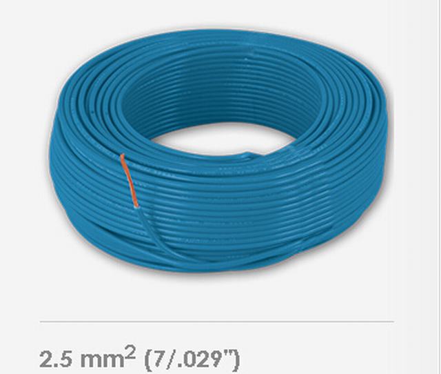 PVC Insualted Wires, Copper Conductor Electrical Wire BV Building Wire