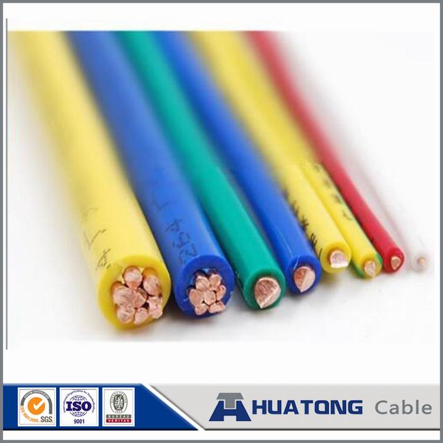 
                                 Litzen und einzeln für den Inneneinsatz, PVC-Isoliertes Thw-Kabel                            