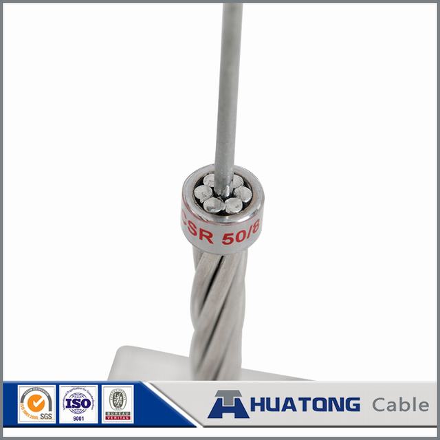 Stranded Galvanized Steel Core Aluminum Conductor Line for Power Transmission