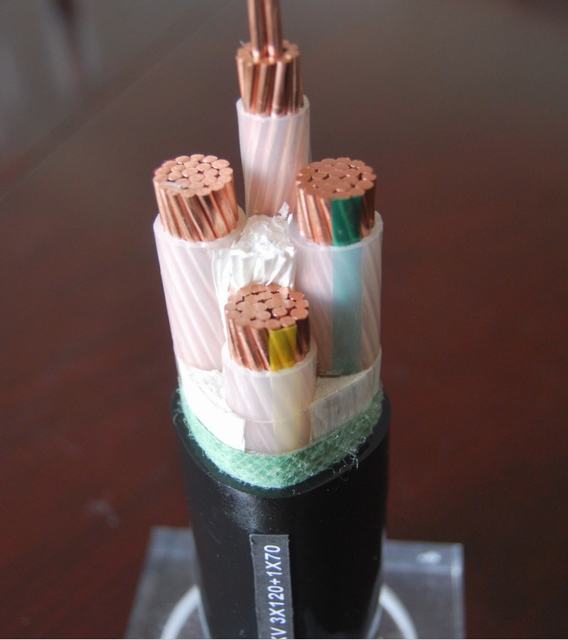 VV Electric Cable Copper Conductor 3X120+1X70 Power Cable