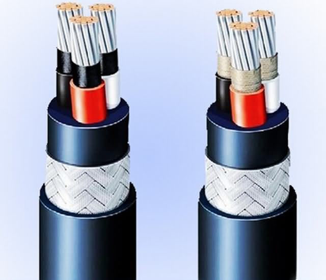 0.6/1kv Mica Glass Tape Epr Insulated and Copper Wire Braid Shf2 Sheathed Marine & Offshore Cable