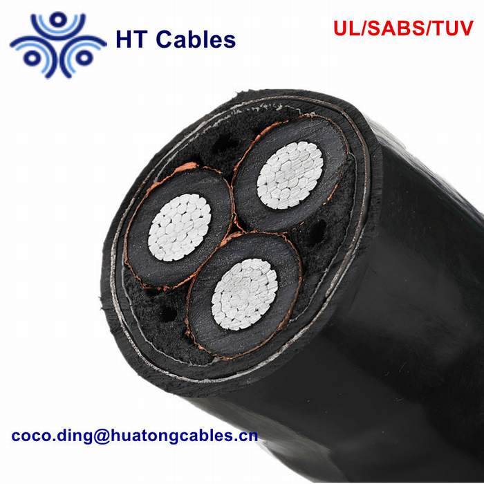 
                                 10KV 15 KV 20 KV 35 KV XLPE/swa/PVC Aluminium unique de câble Câble Câble cuivre Trxlpe isolement 2/0                            