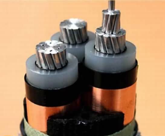 11kv 33kv 3 Core XLPE Insulated Underground Power Cable