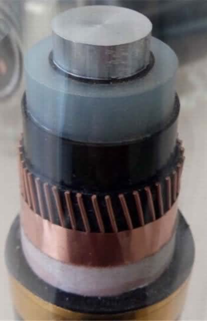  12/20kv 1X300mm2 XLPE Isolieraluminiumleiter einkerniges abgeschirmtes Kabel der Belüftung-Umhüllungen-Na2xsy