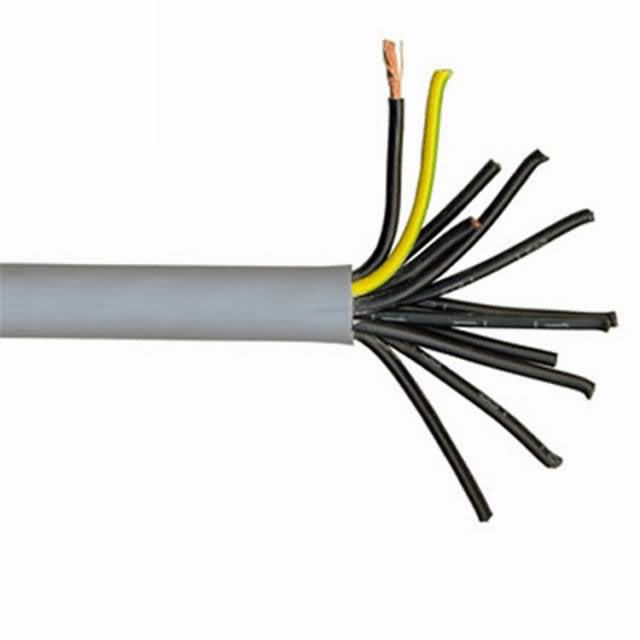  12 Core 1,5mm2 isolamento de PVC flexível de condutores de cobre e a bainha do cabo de comando de PVC Venda Quente
