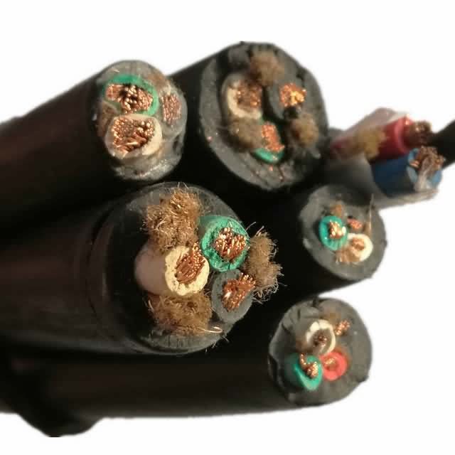 14AWG 12AWG 10AWG 2 Core 3 Core Flexible Rubber Cable Soow Sjoow Cable